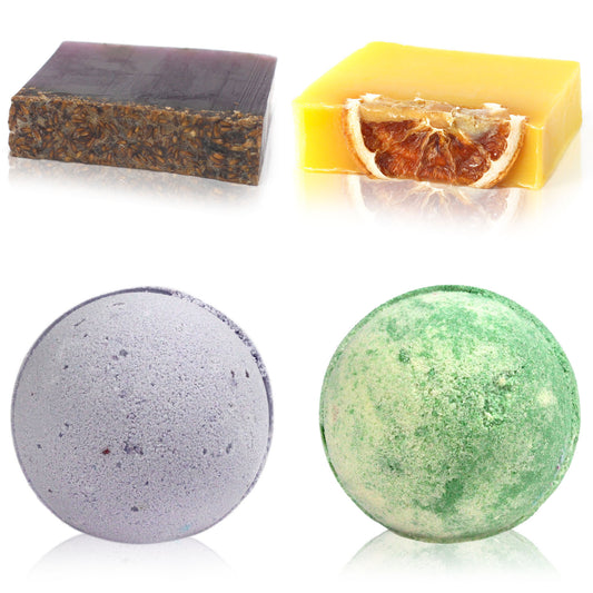 Soaps and Bath Bombs Set. Product Code: BNDL-36