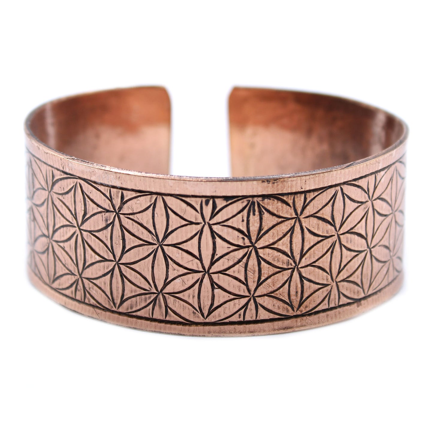 Out of Stock. Copper Tibetan Bracelet - Flower of Life