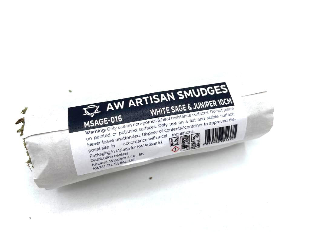 Low stock. Smudge Stick - White Sage & Juniper 10cm