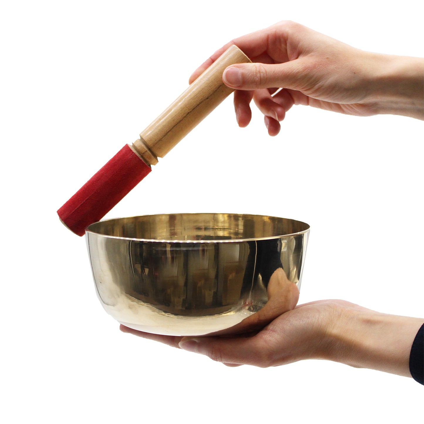 Out of Stock. Large Brass Sing Bowl - 17cm