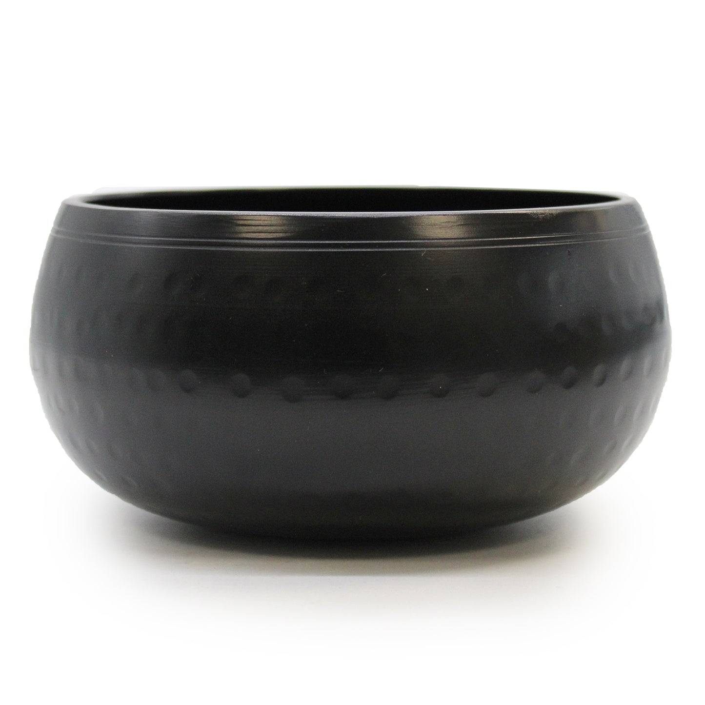 Out of Stock. Med Black Beaten Bowl - 15cm