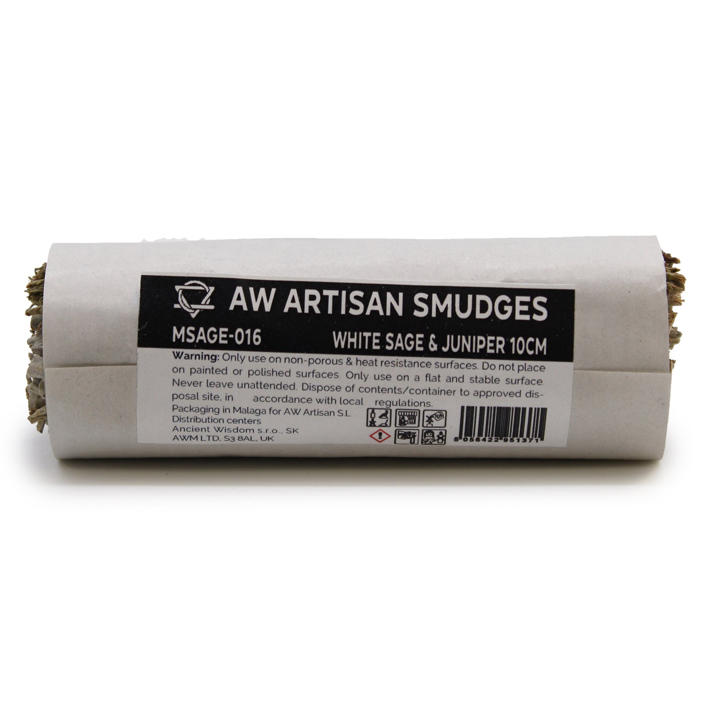 Low stock. Smudge Stick - White Sage & Juniper 10cm