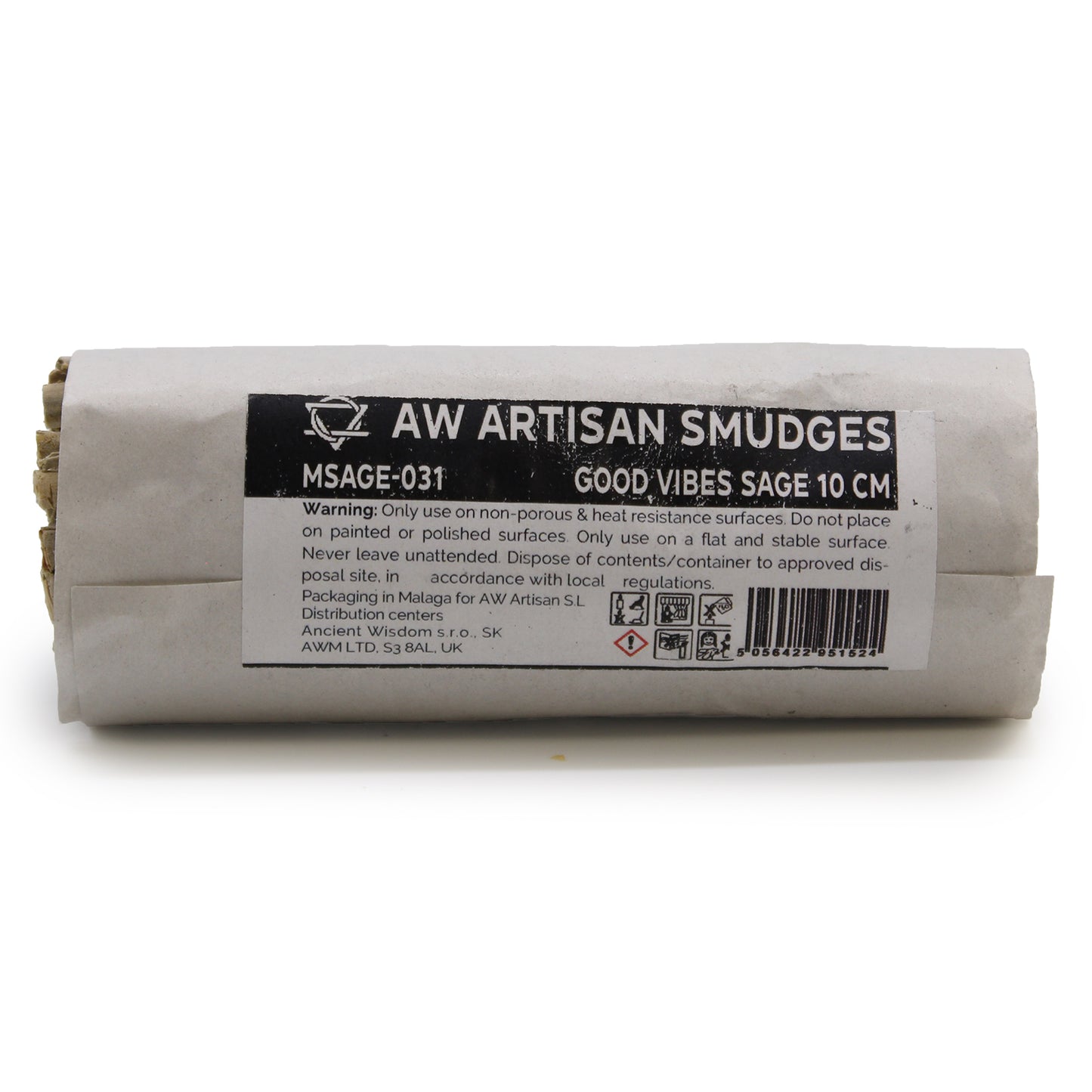 Low stock. Smudge Stick - Good Vibes sage 10 cm