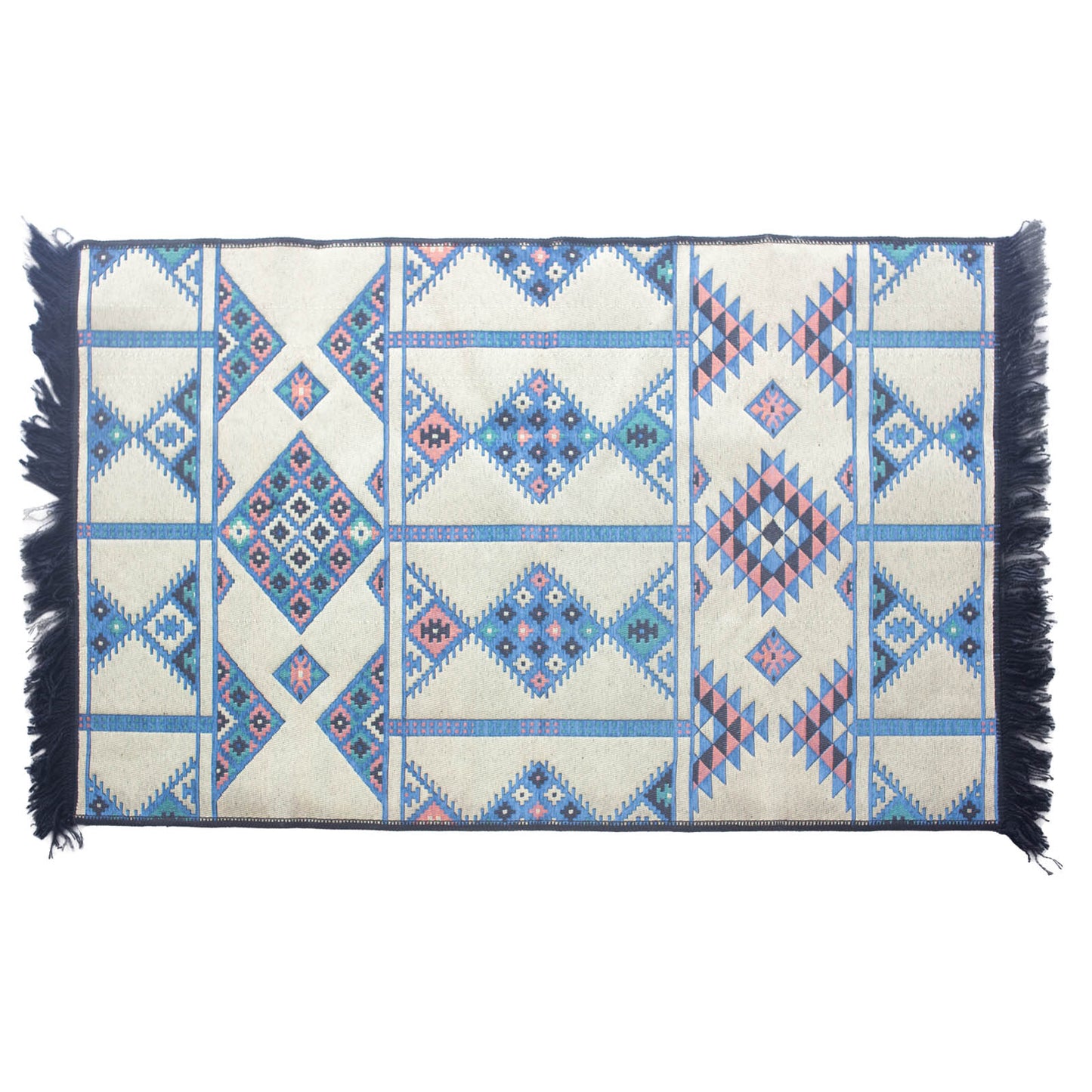 Kilim Rug 125x80 cm - Sky Blue