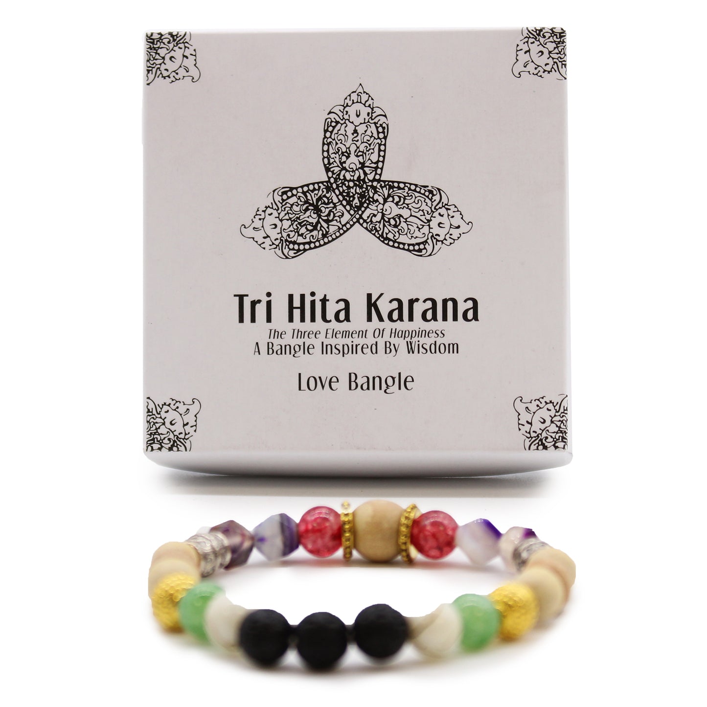 Tri Hita Karana Bangle - Love