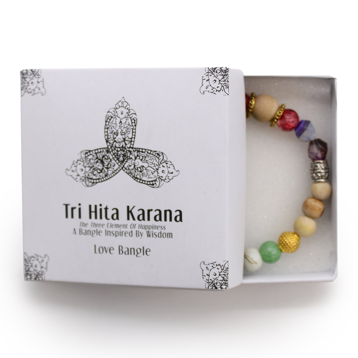 Tri Hita Karana Bangle - Love