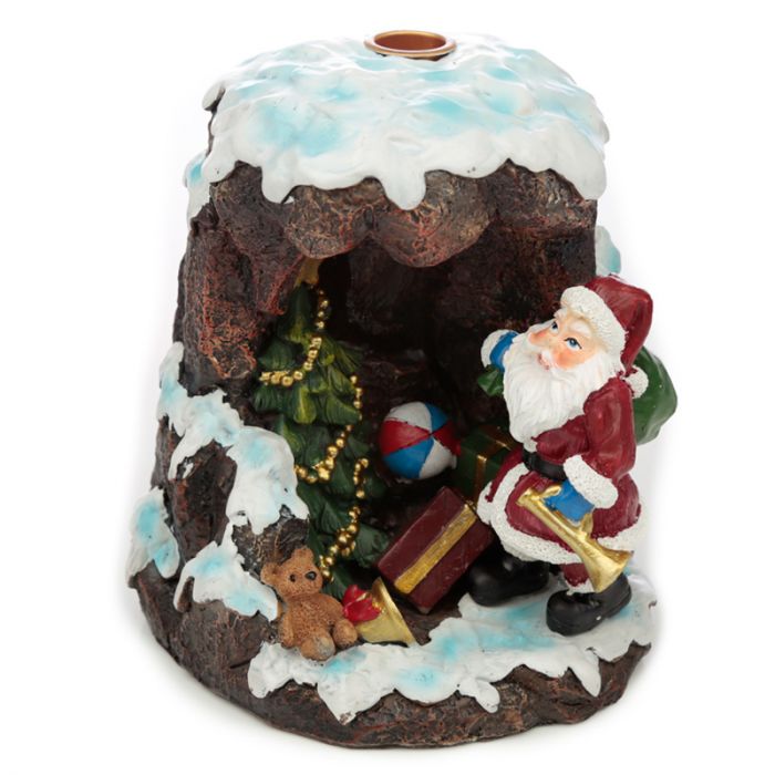 Christmas Santa's Grotto Backflow Incense Burner