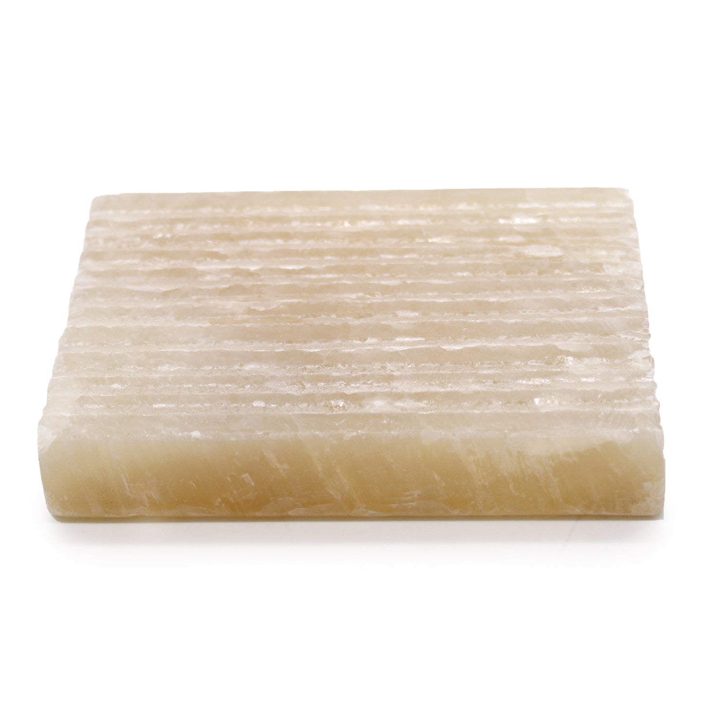 Honey Onxy Square Soap Dish