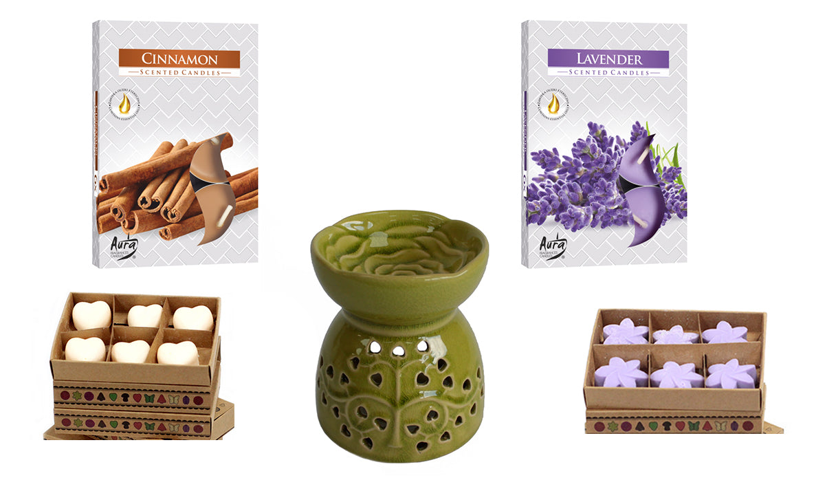 Out of Stock - Oil Burner and Wax Melts Kit. Product Code: BNDL-17