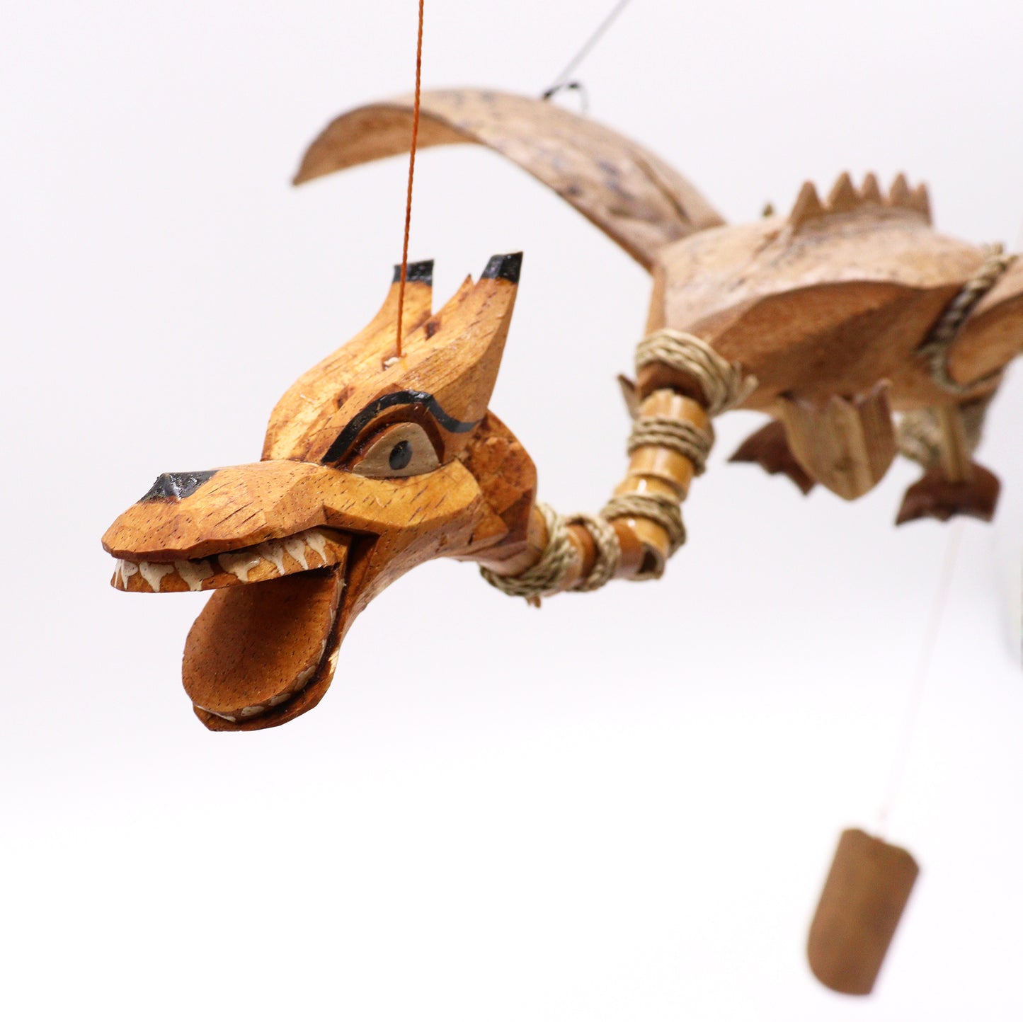 Out of stock. Natural Coconut Dragon Mobile 37cm