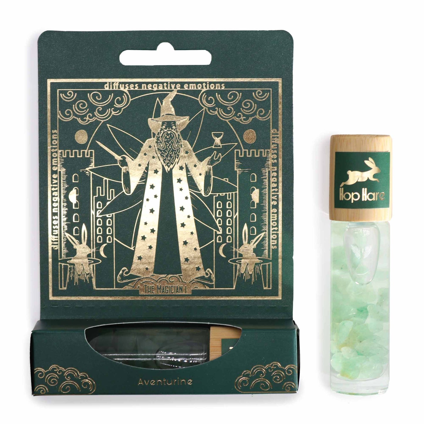 HH Tarot Roll On - The Magician (Green Adventurine)