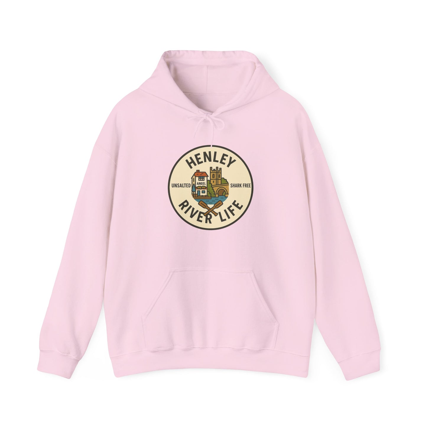 Henley River Life Hoodie - Unisex Heavy Blend™ Sweatshirt