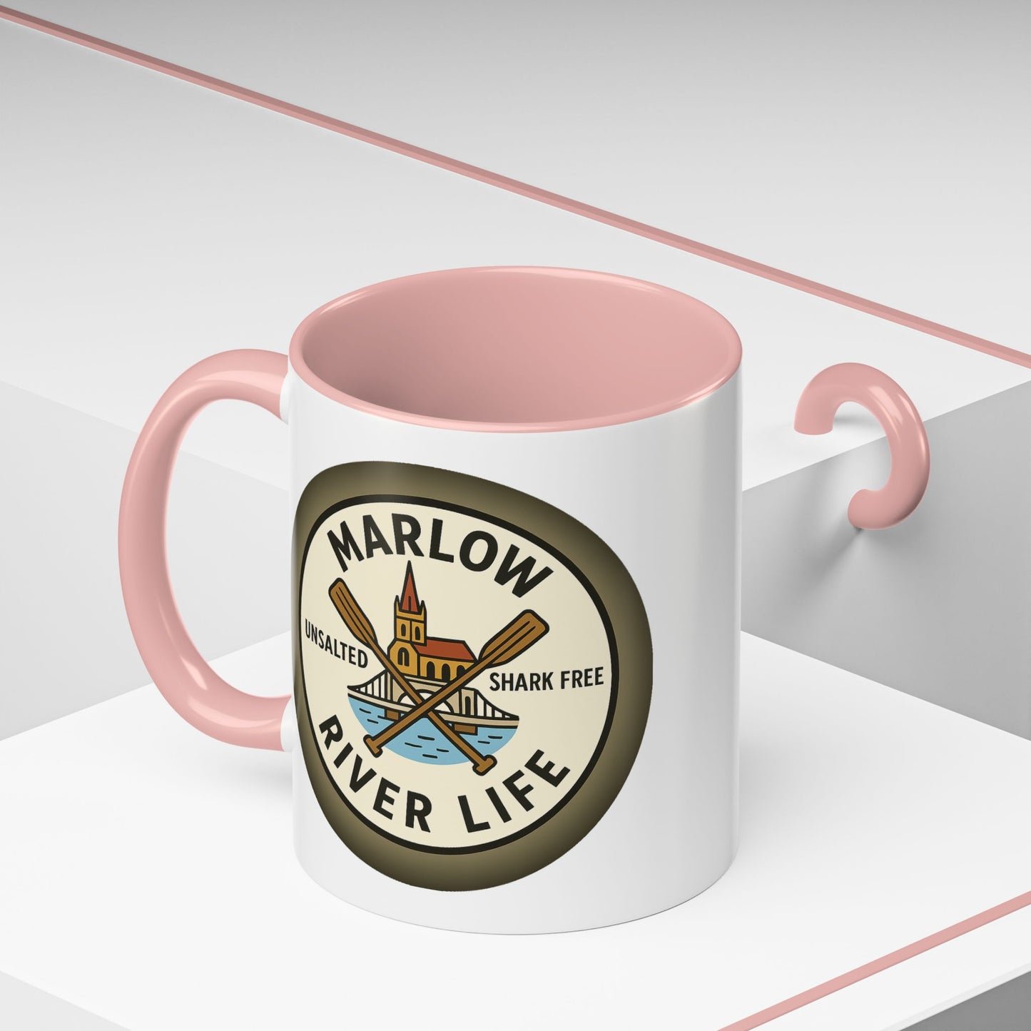 Marlow River Life Coffee Mug - 11oz, Unsalted & Shark Free Design