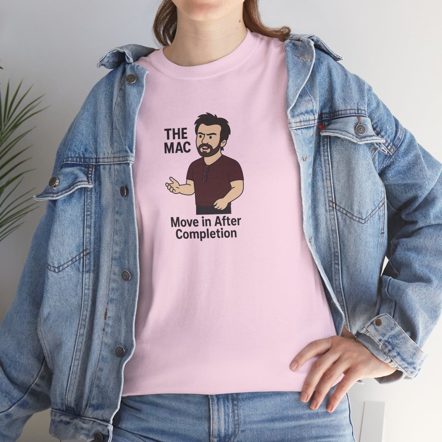 The Mac Unisex Heavy Cotton Tee -' Graphic T-Shirt