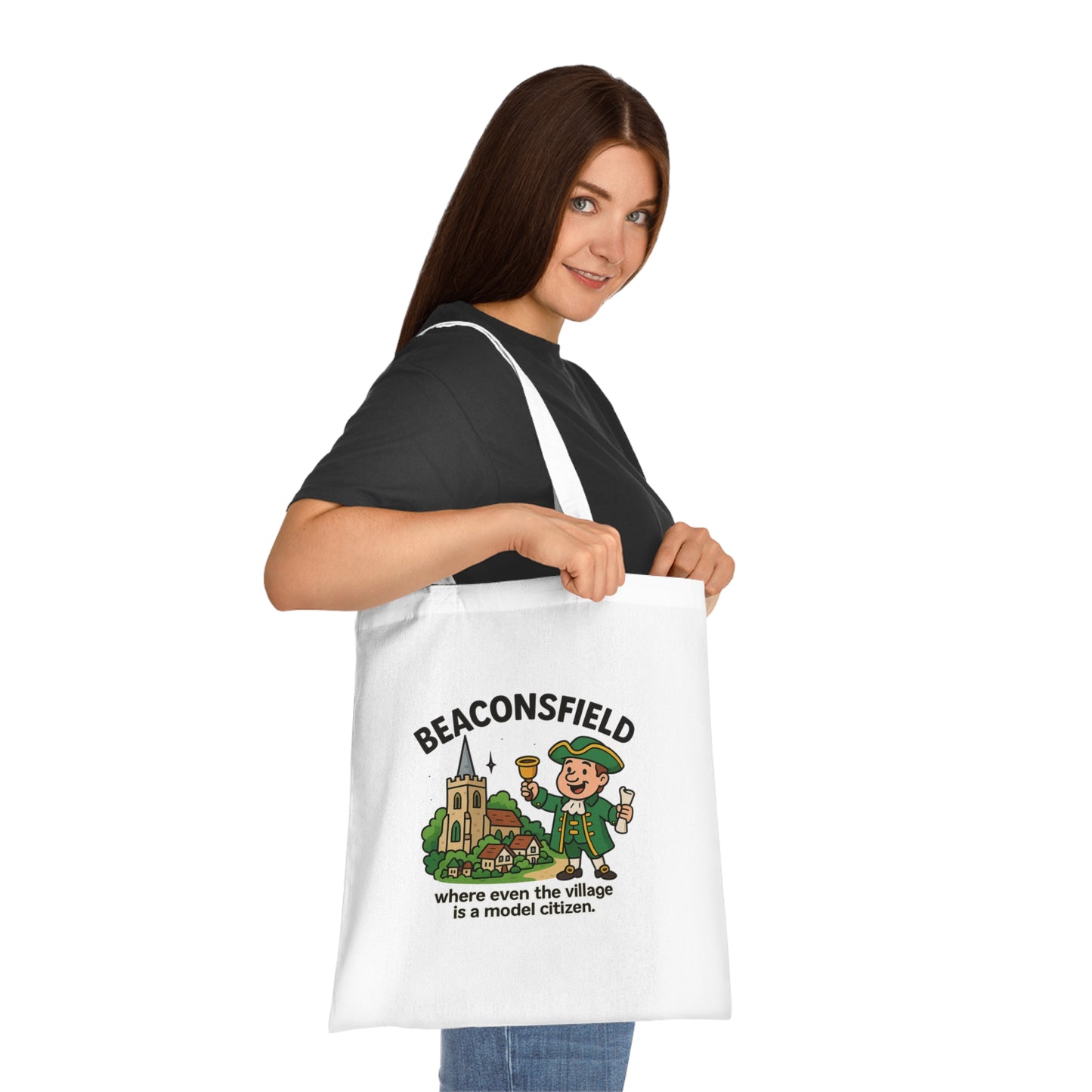 Beaconsfield model citizen Cotton Tote Bag