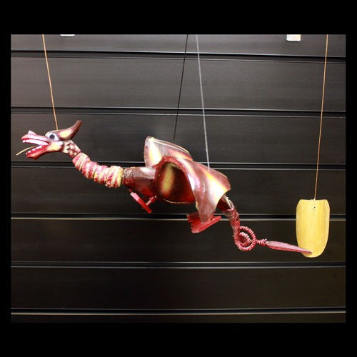 Out of stock. Red Coconut Dragon Mobile 37cm