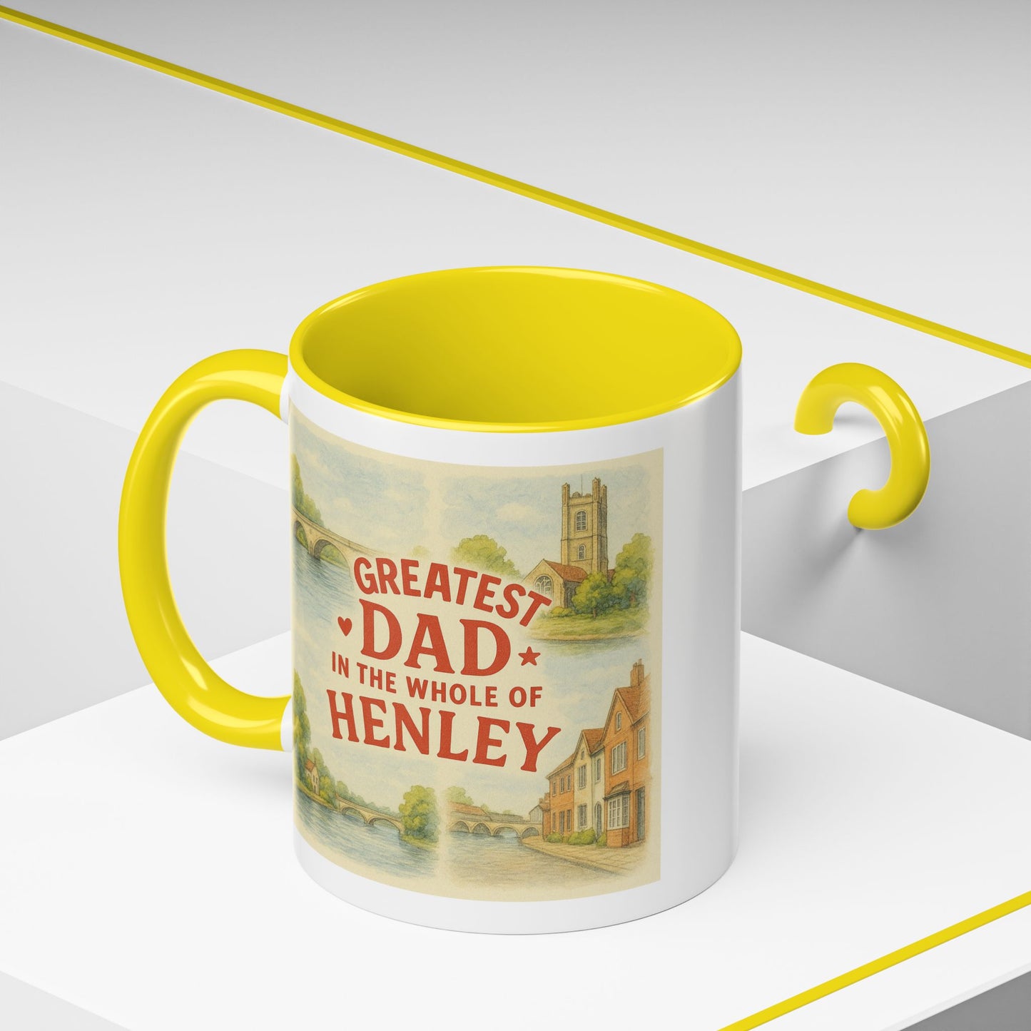 Father's Day Henley Coffee Mug - 11oz,