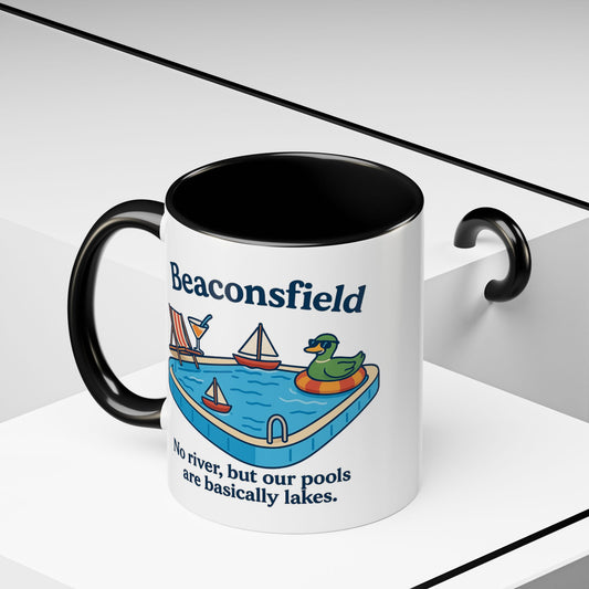 Beaconsfield swimming pool Coffee Mug - 11oz,