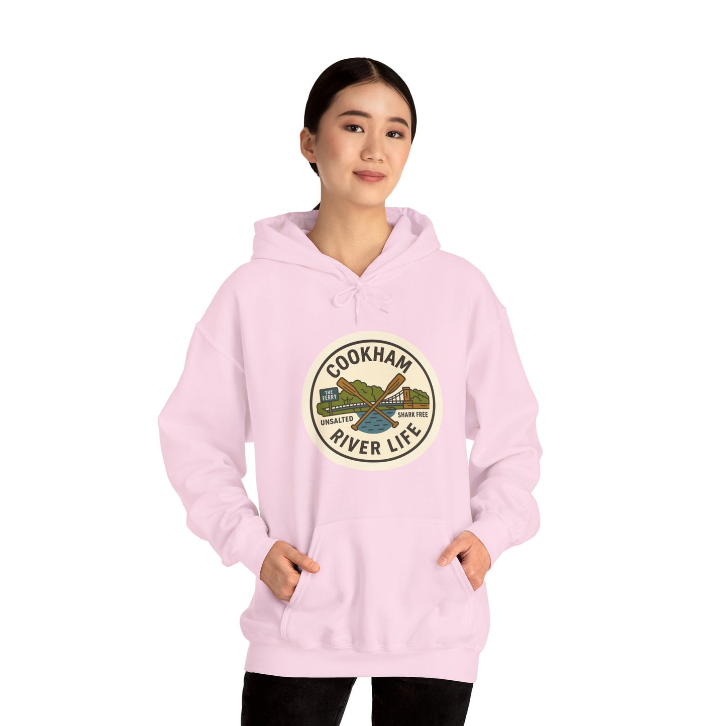 Cookham River Life Hoodie - Unisex Heavy Blend™ Sweatshirt