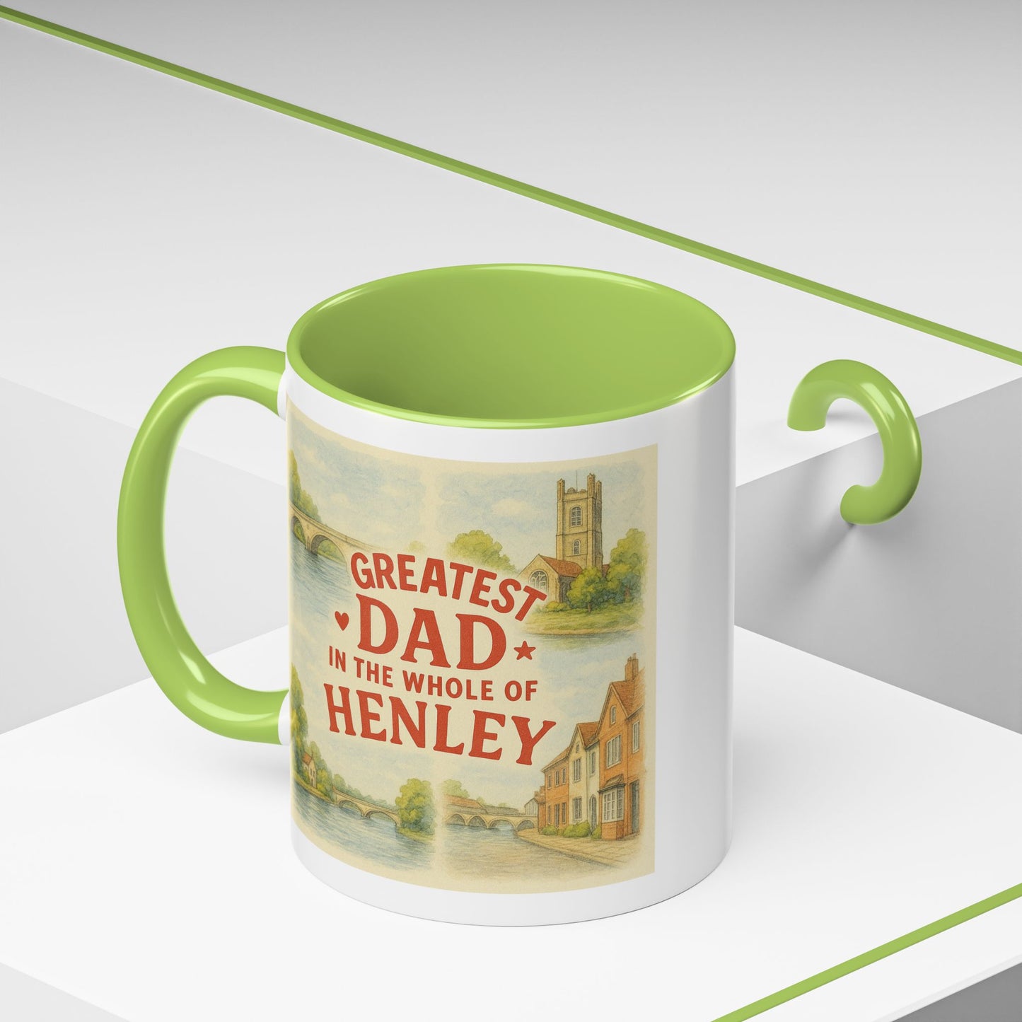 Father's Day Henley Coffee Mug - 11oz,