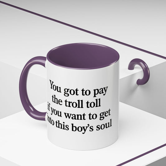 Troll toll Mug - 11oz,