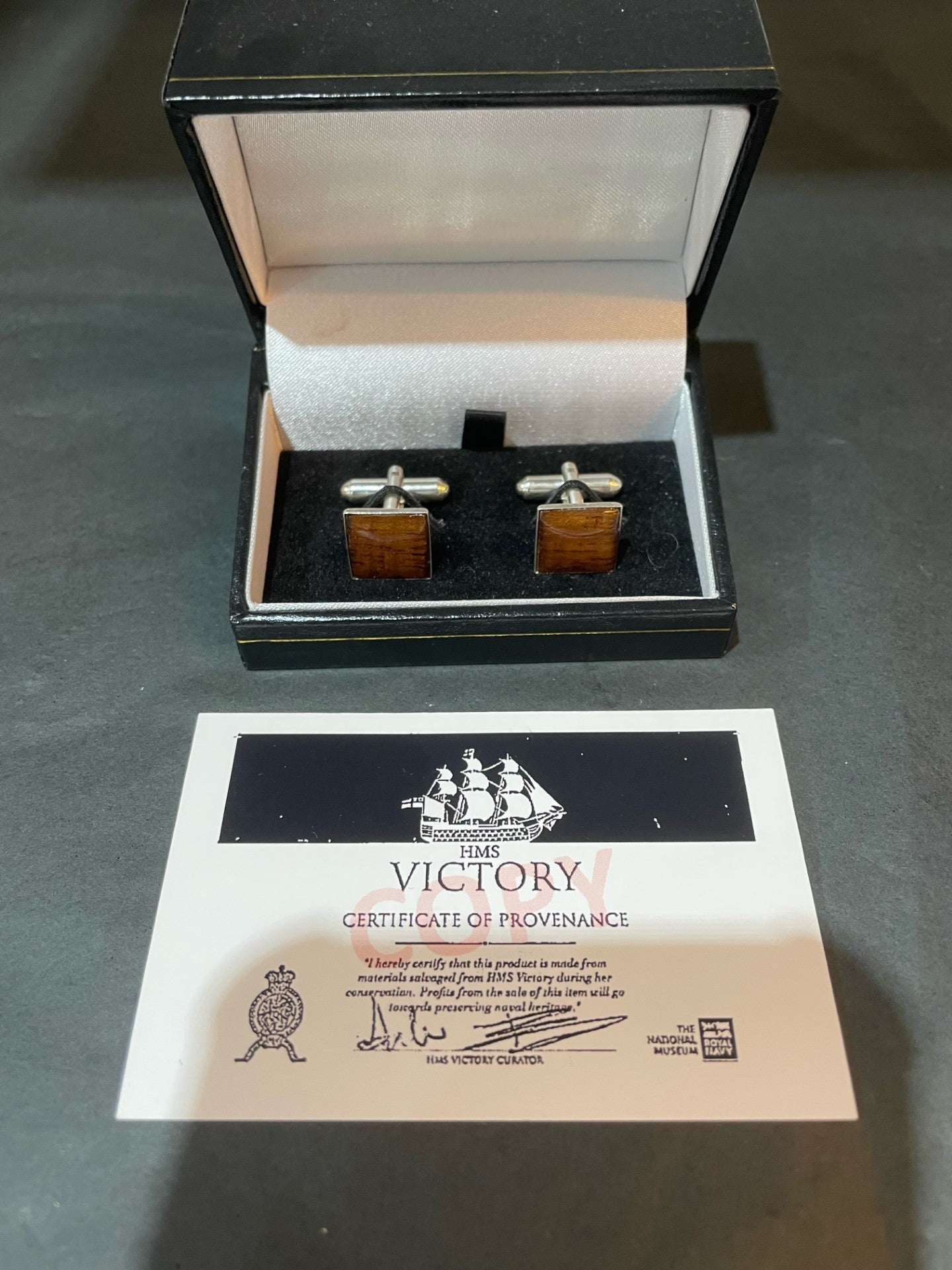 HMS Victory Cufflinks