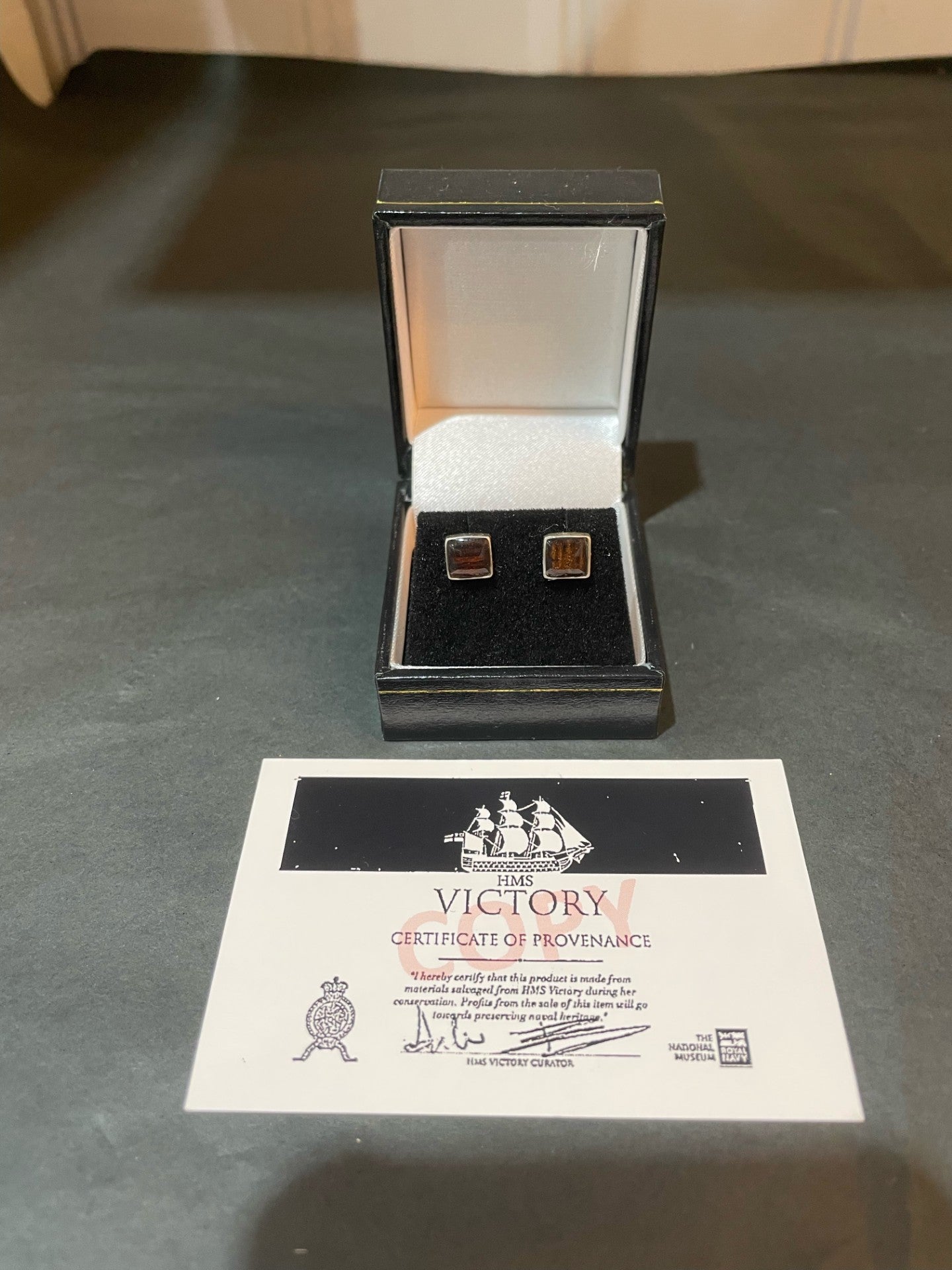 HMS Victory Earring Studs